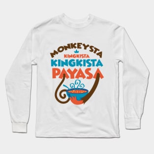 Monkeysta kingista payasa goundamani comedy Long Sleeve T-Shirt